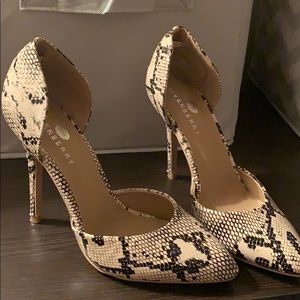 Snakeskin Heels